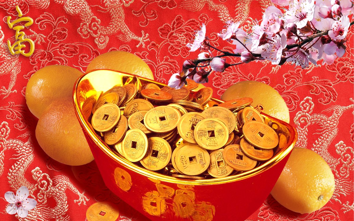 Заставка золото и деньги