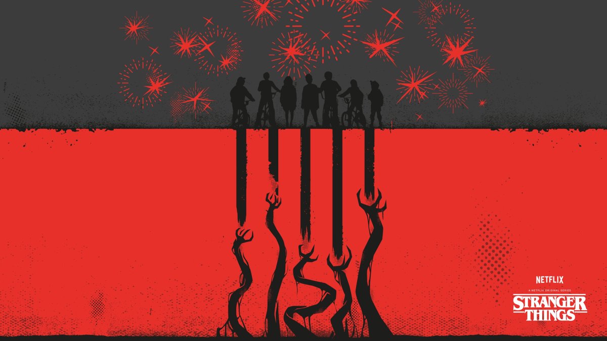 Очень странные дела фон