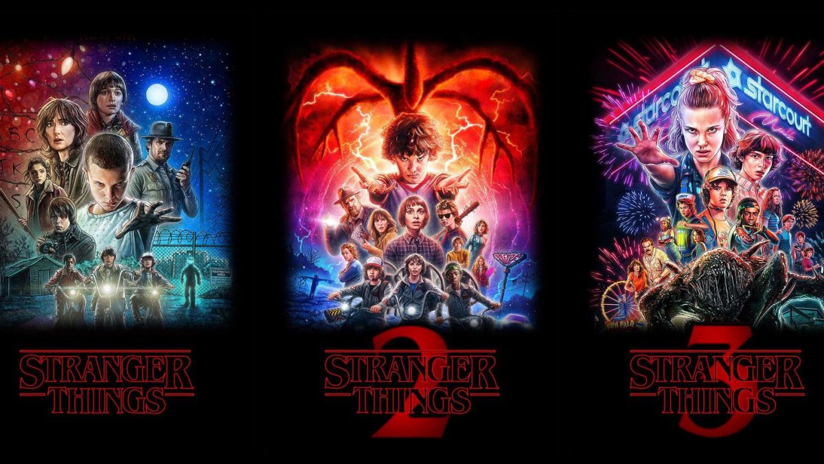 Stranger things плакат