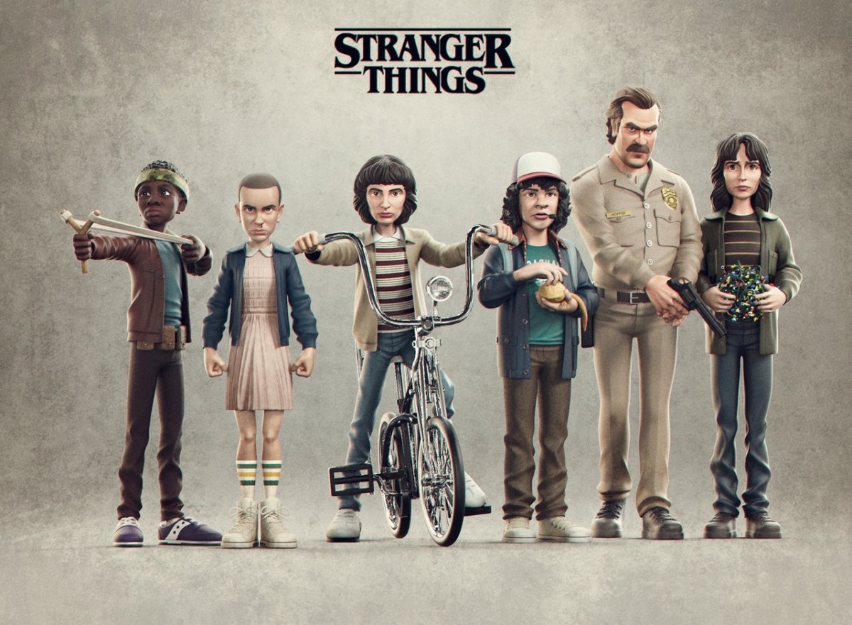 Обои stranger things на компьютер