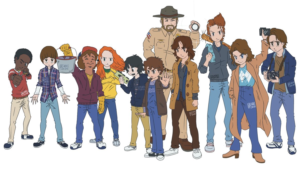 Очень странные дела арт