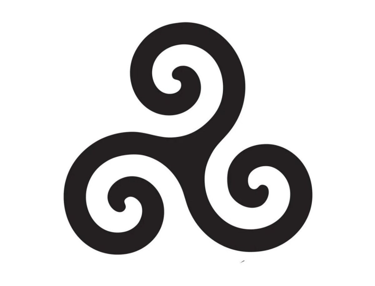 Кельтские двойные спирали