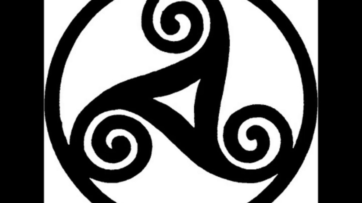 Инь Ян Дэн трискель