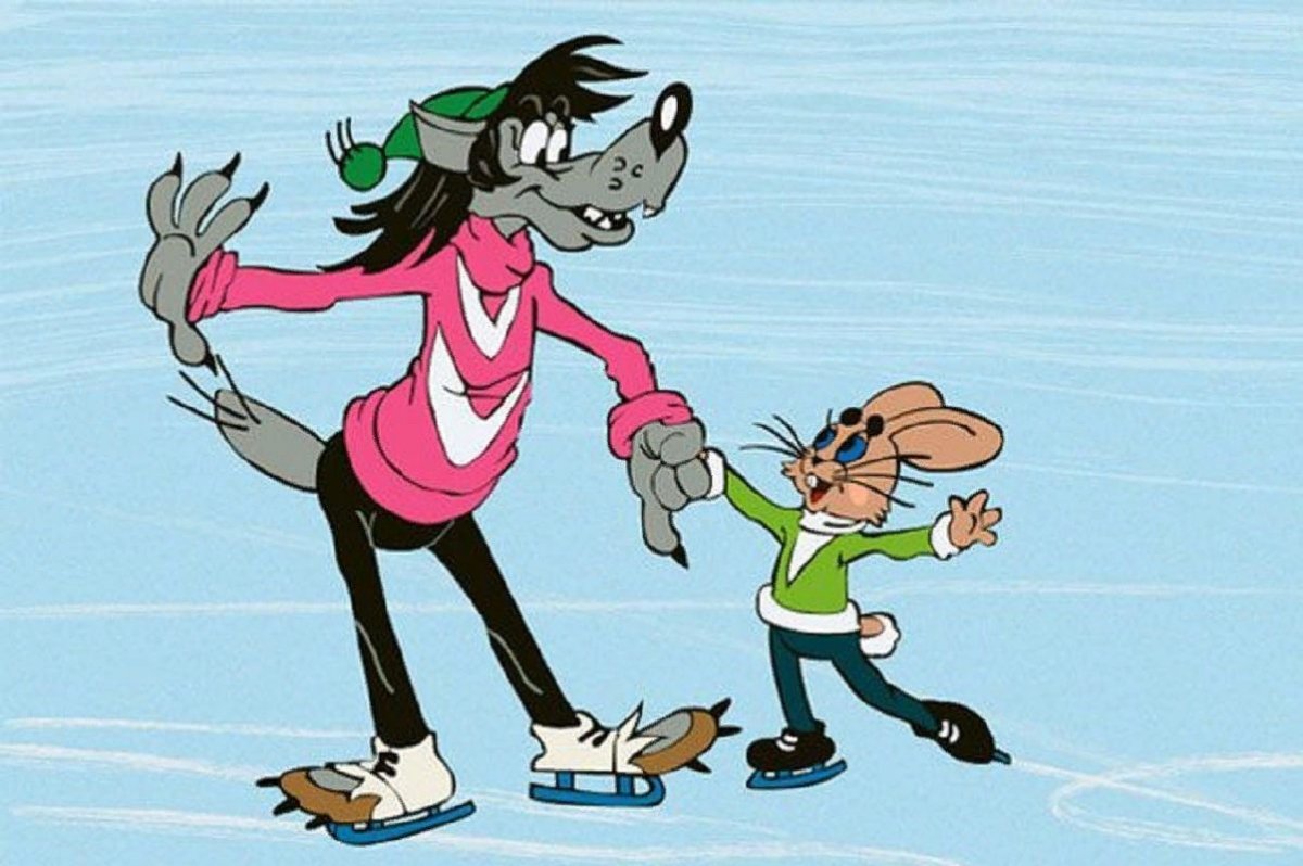 Ну погоди мультфильм волк и заяц