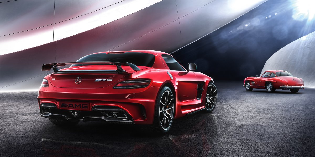 Mercedes Benz SLS AMG 4k