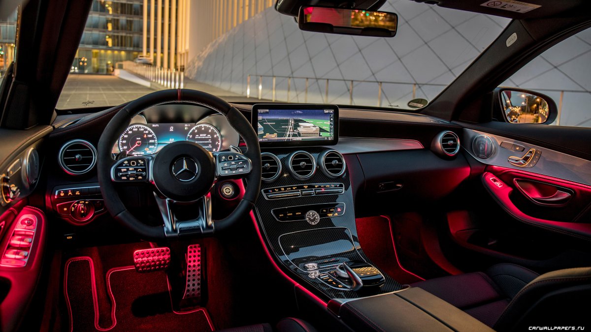 Mercedes Benz c43 AMG салон