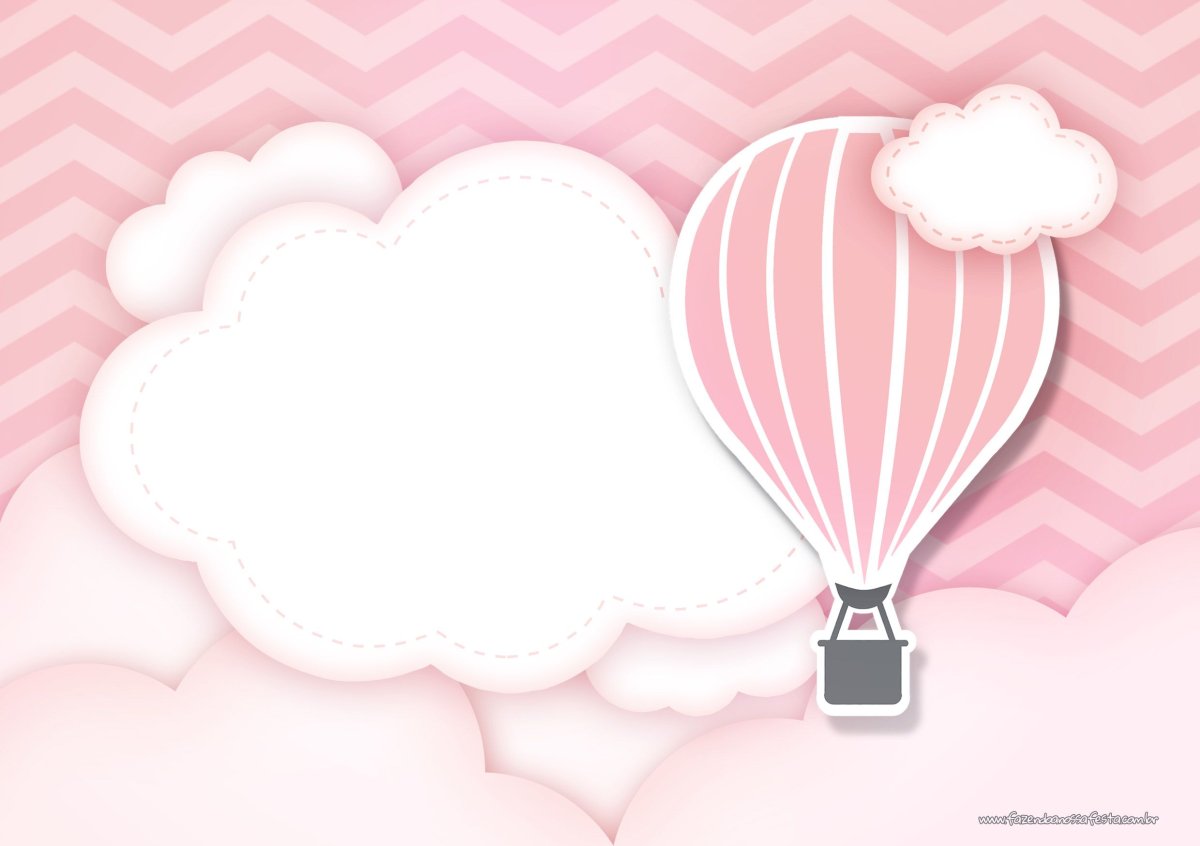 Приглашение воздушный шар