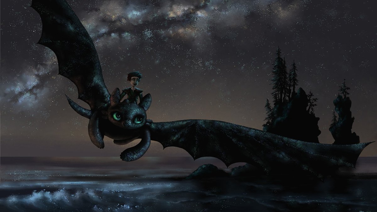 Как приручить дракона ночная фурия