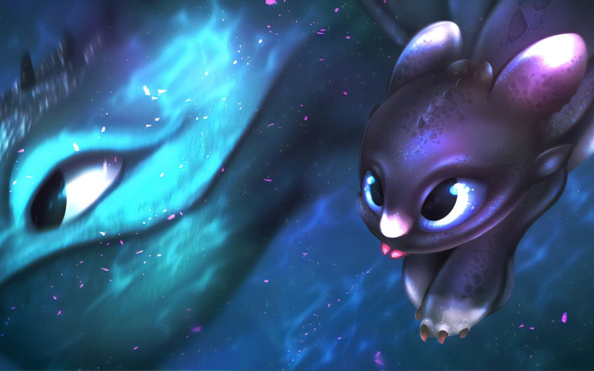 Ночное сияние дракон фурия