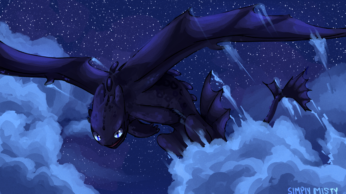 Фурии дракон ночная фурия