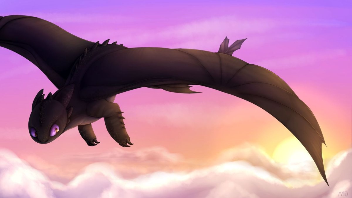 Драконы ночная фурия 3