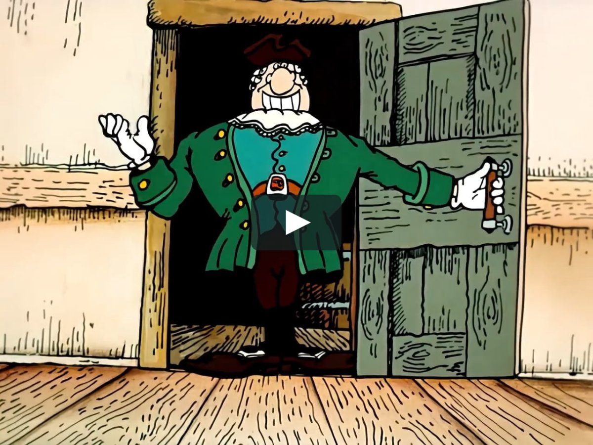 Остров сокровищ мультфильм доктор Ливси