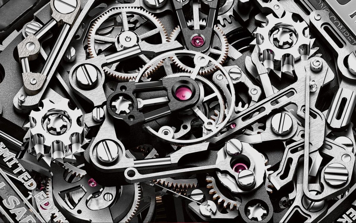 Механизм часов абстракция