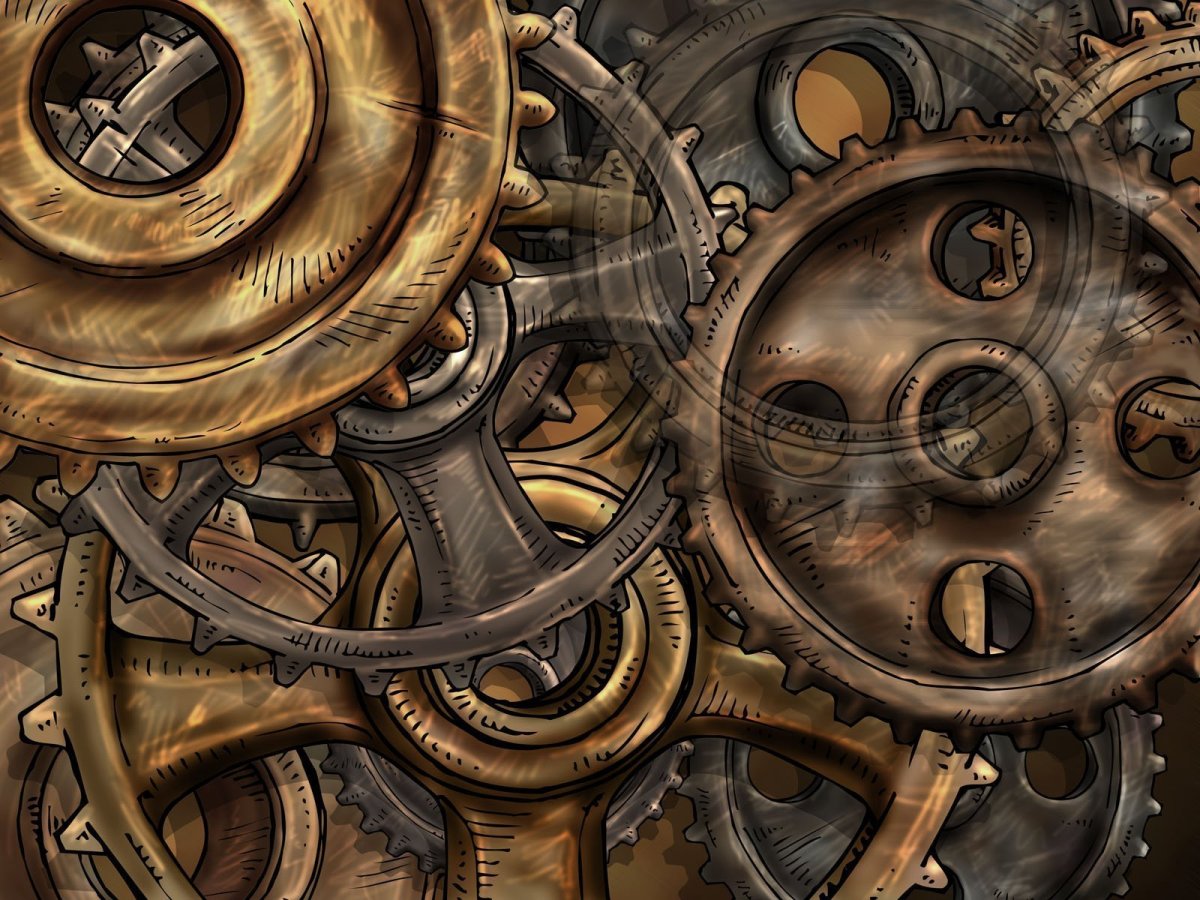 Стимпанк механизмы