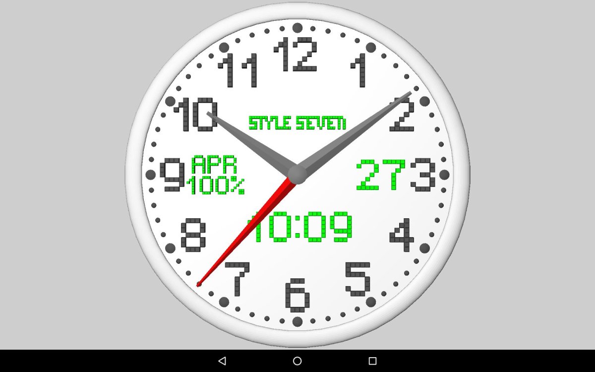 Аналоговые часы для андроид 4.2.2