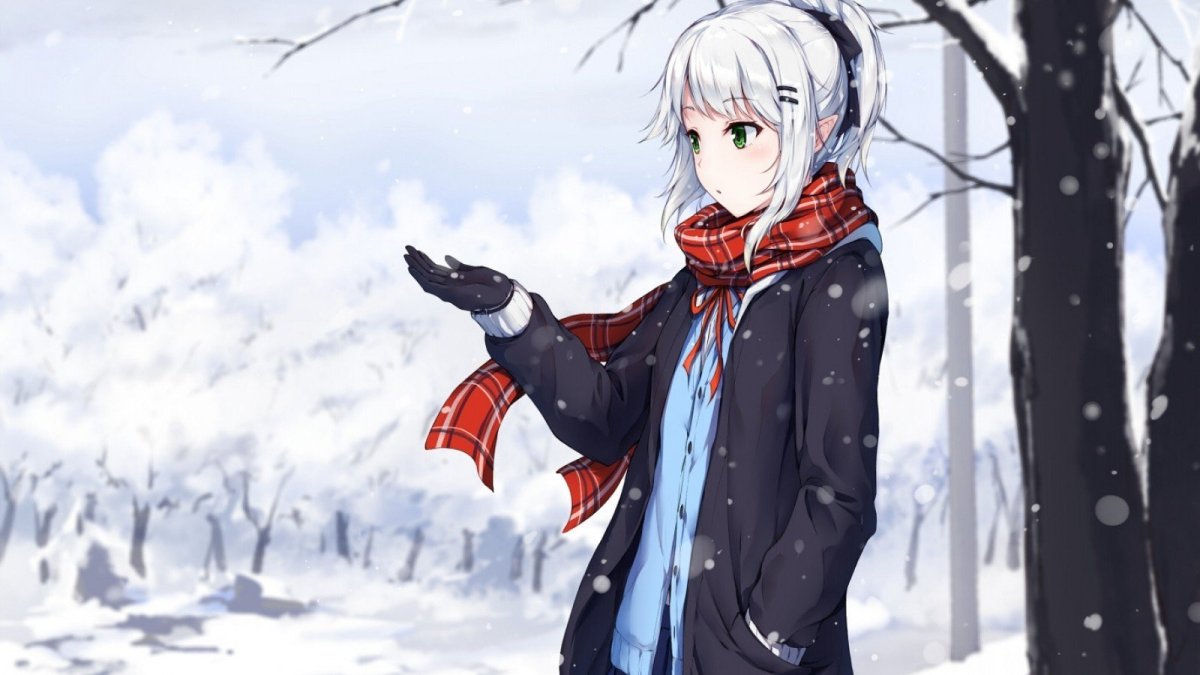 Зимние аниме персонажи