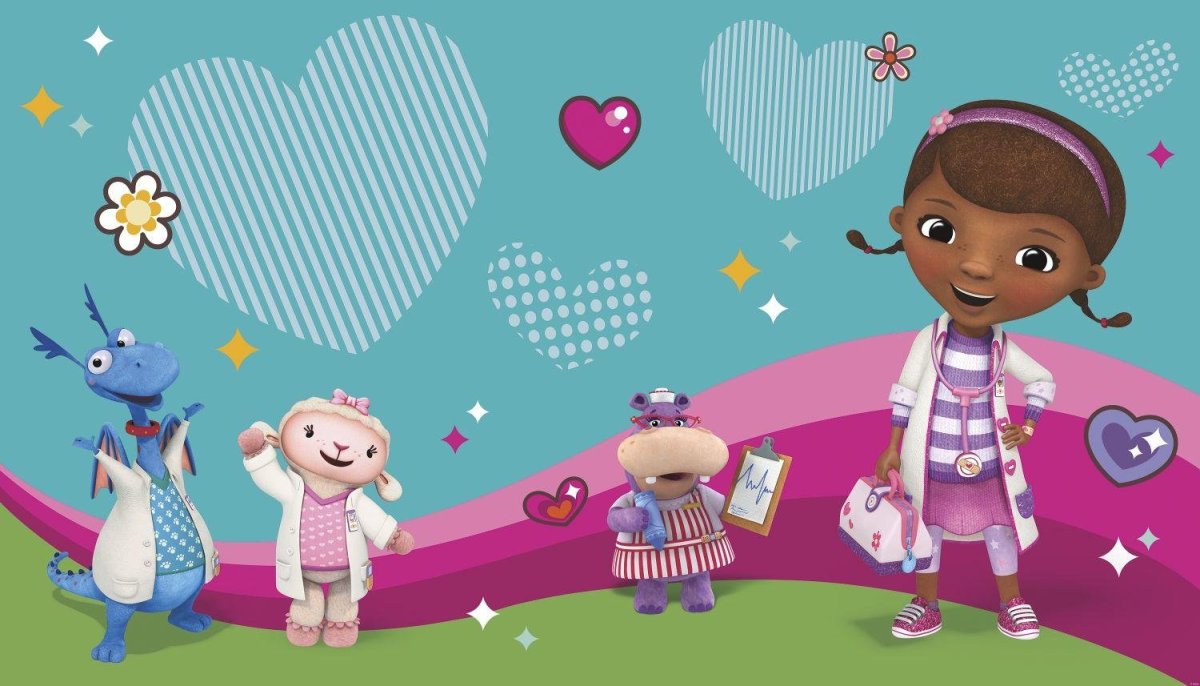 Герои мультфильма доктор Плюшева