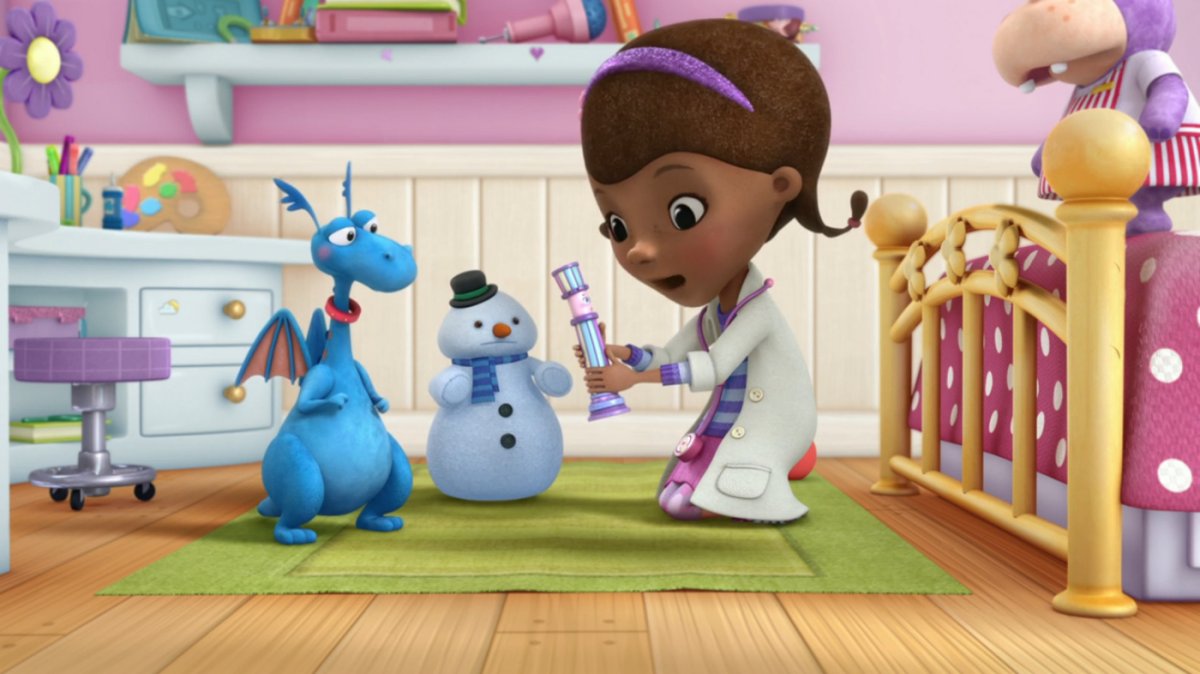 Герои мультика доктор Плюшева