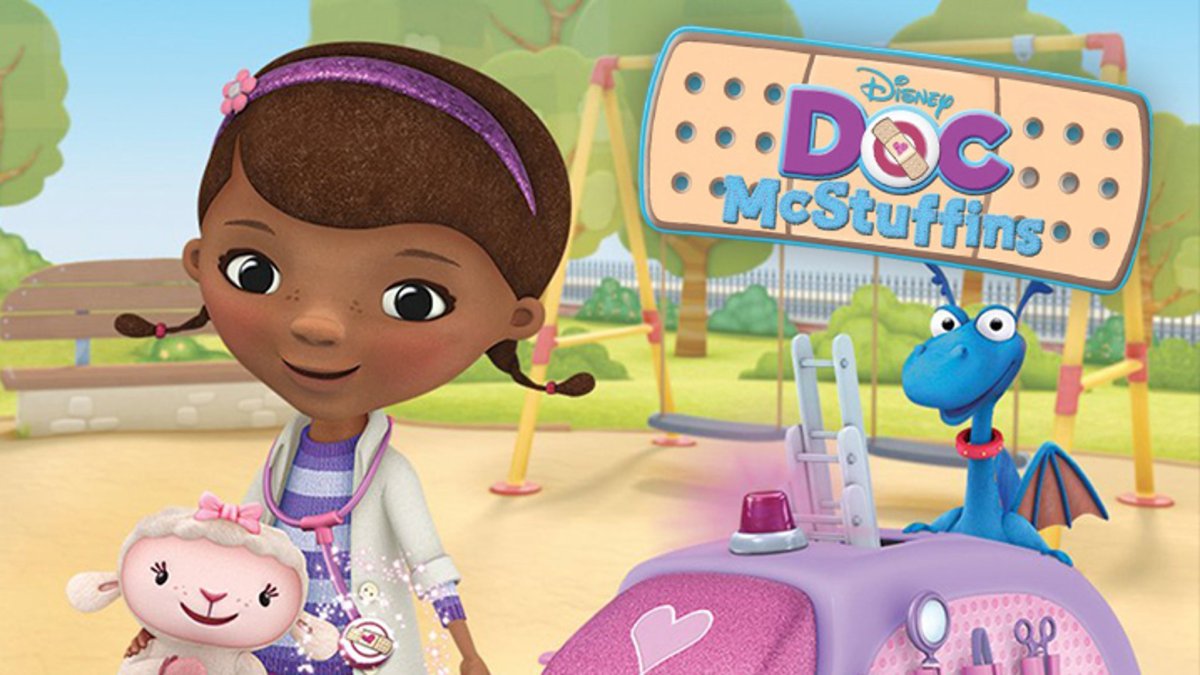 Плюшева мультик доктор Плюшева