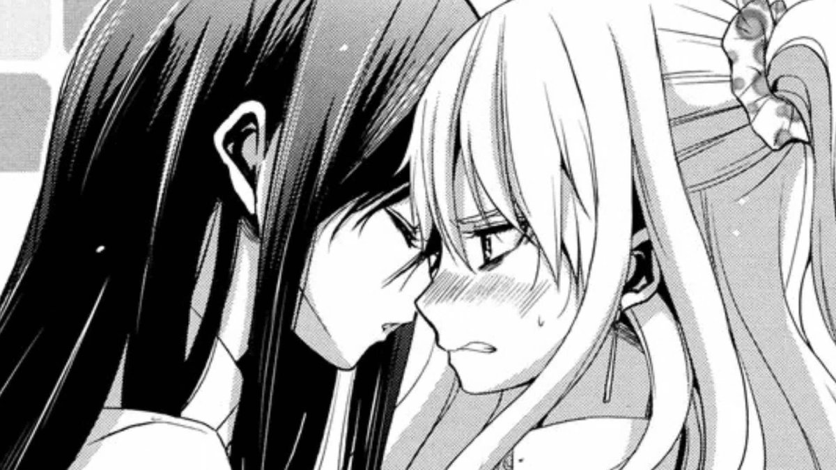 Аниме цитрус черно белое