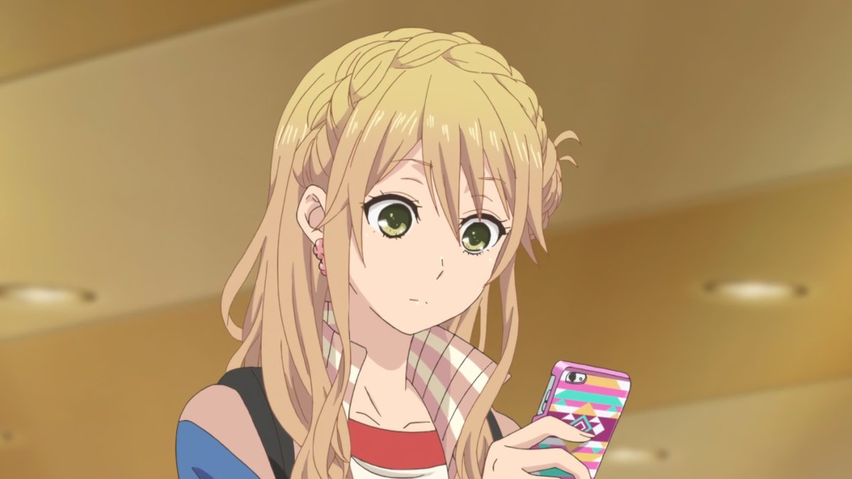 Аниме цитрус Юзу с двумя хвостиками