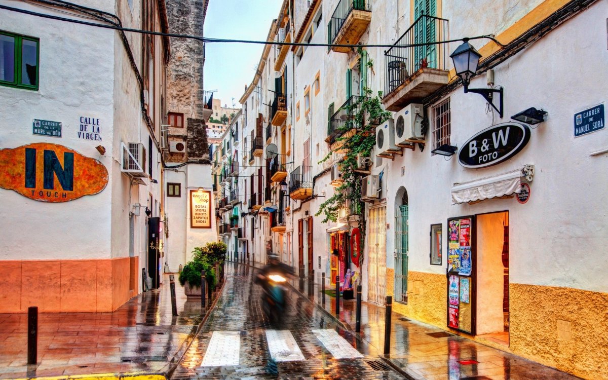 Ибица Испания улицы