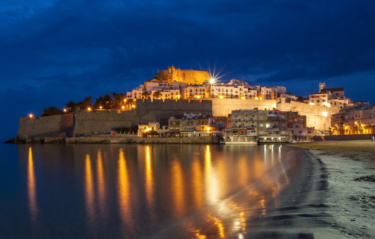 Город Пеньискола Испания