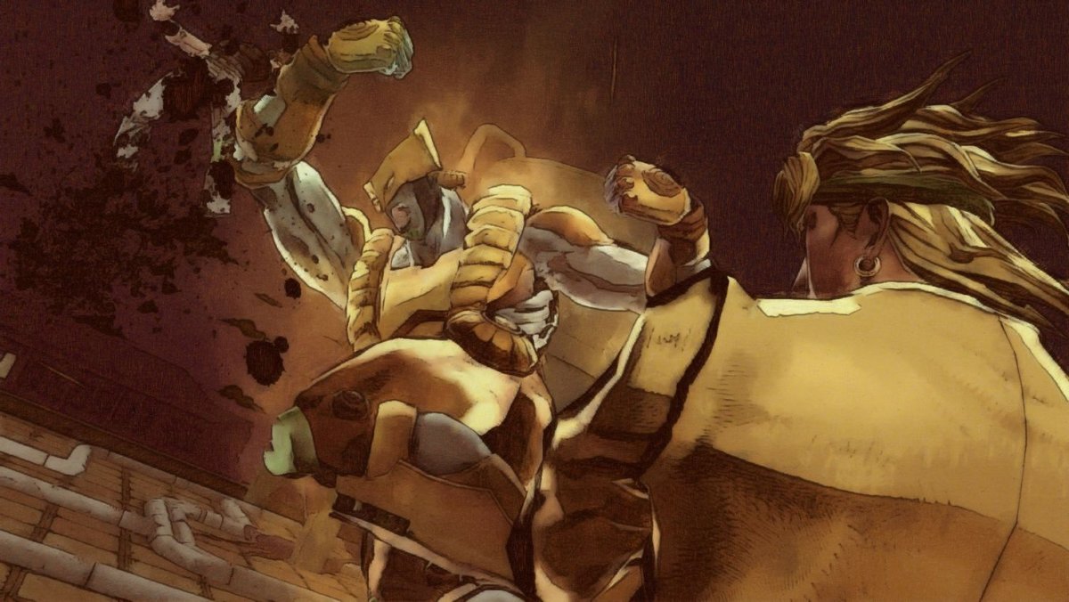 Дио Брандо и Польнарефф