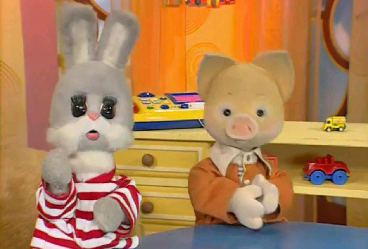 Хрюша и Степашка спокойной ночи