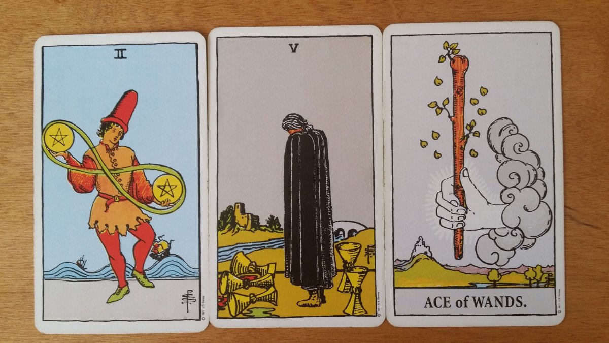 Двойка чаш Таро Уэйта