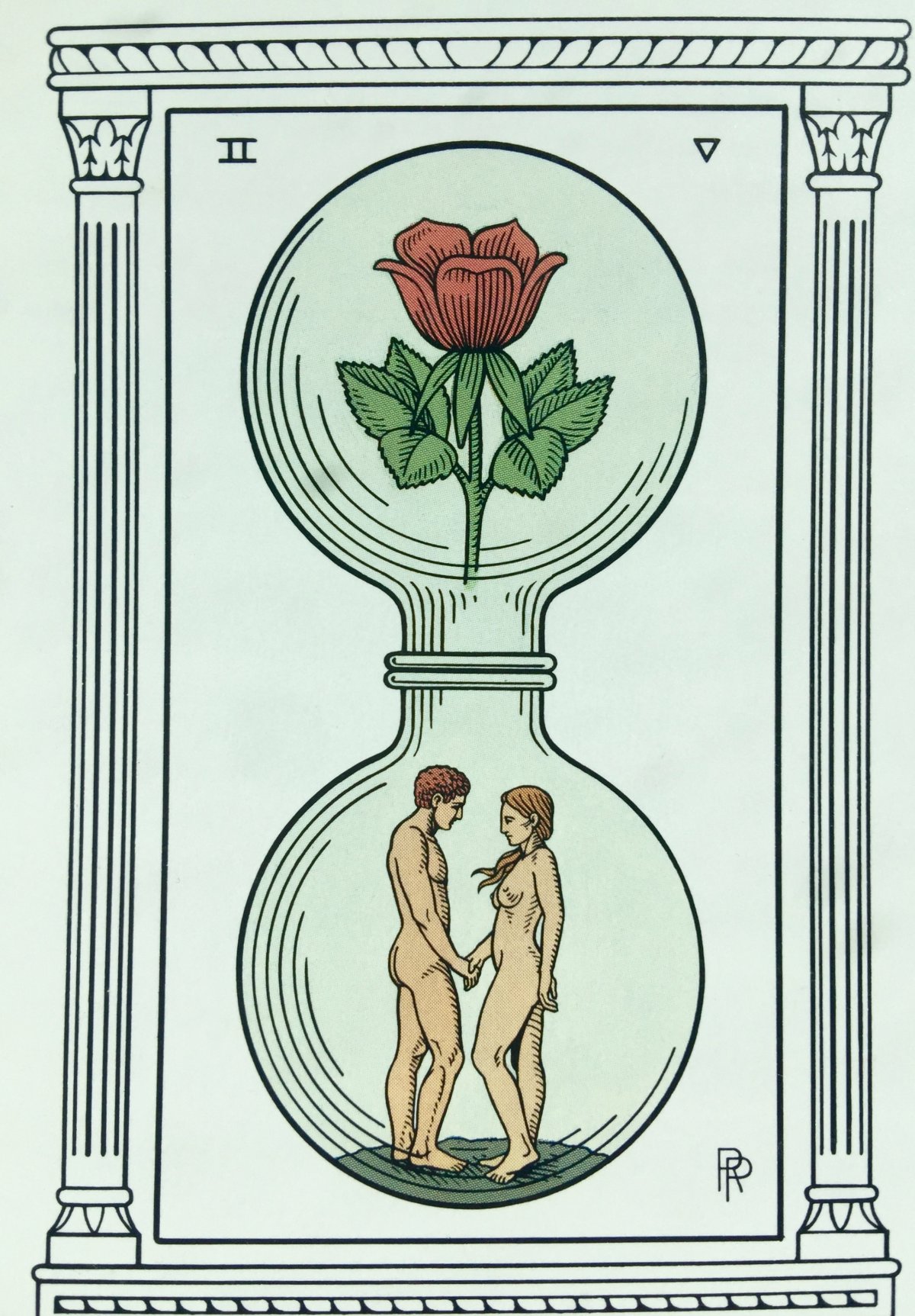 Райдер Уэйт карта Луна