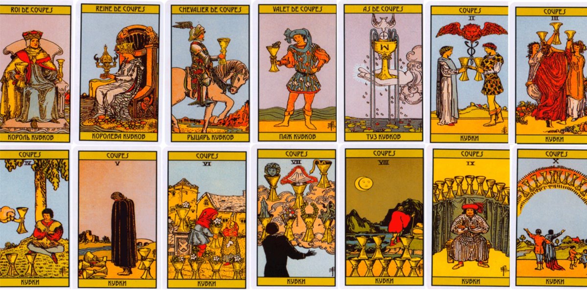 Карта близнецов Таро