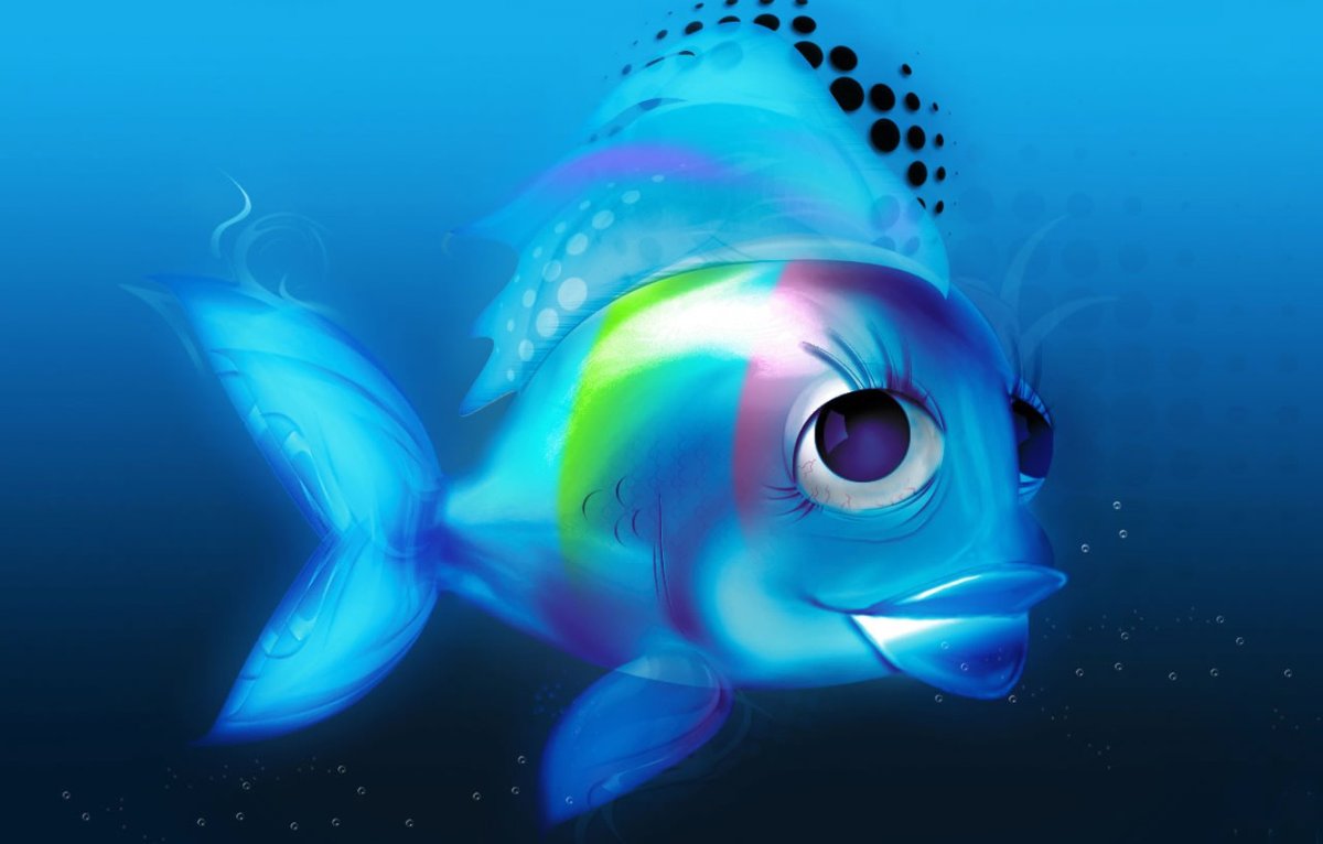 Рыбка Минимализм