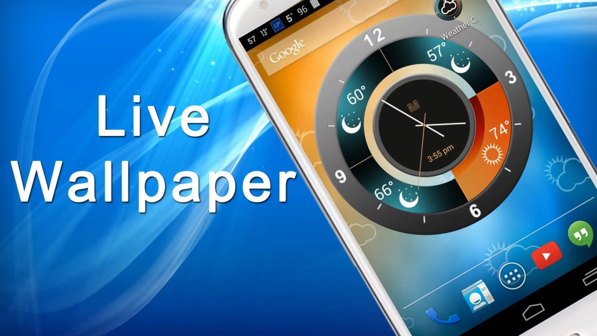 Установить часы на телефон бесплатно на главный экран и погоду