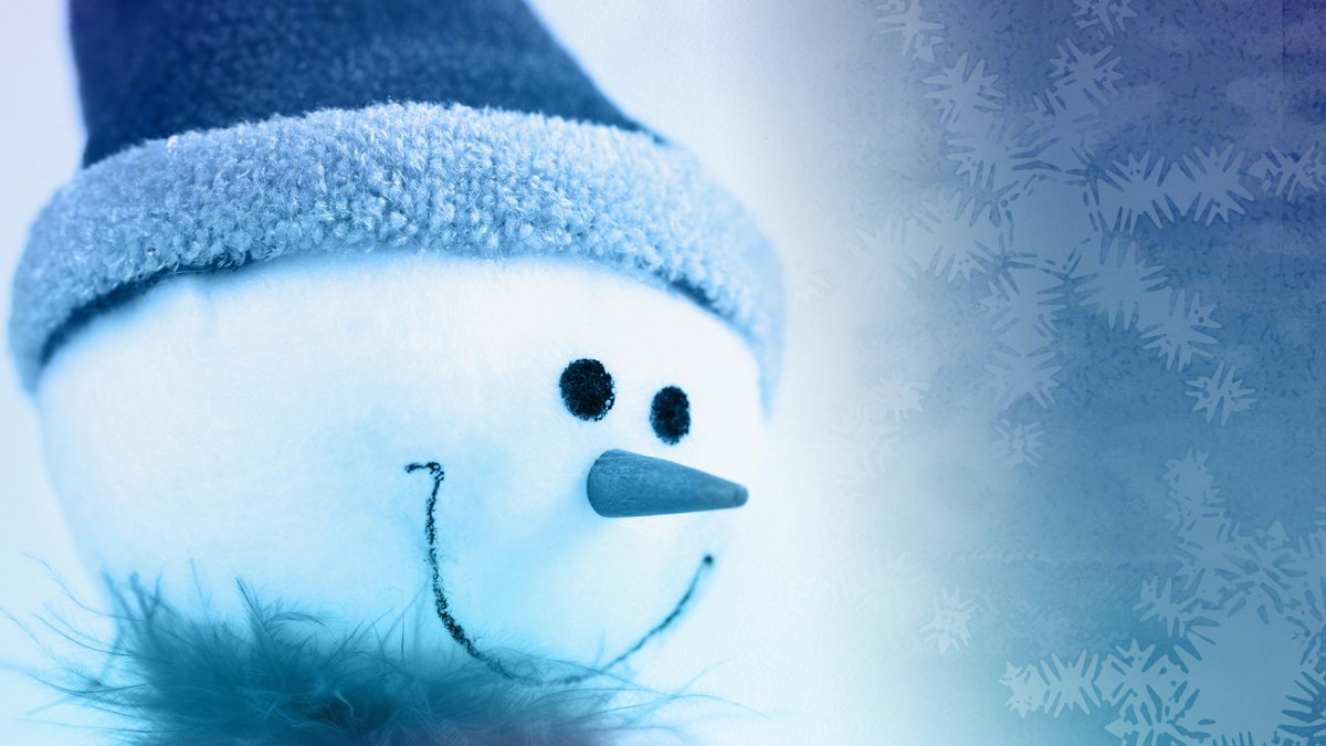 Новогодний Снеговик