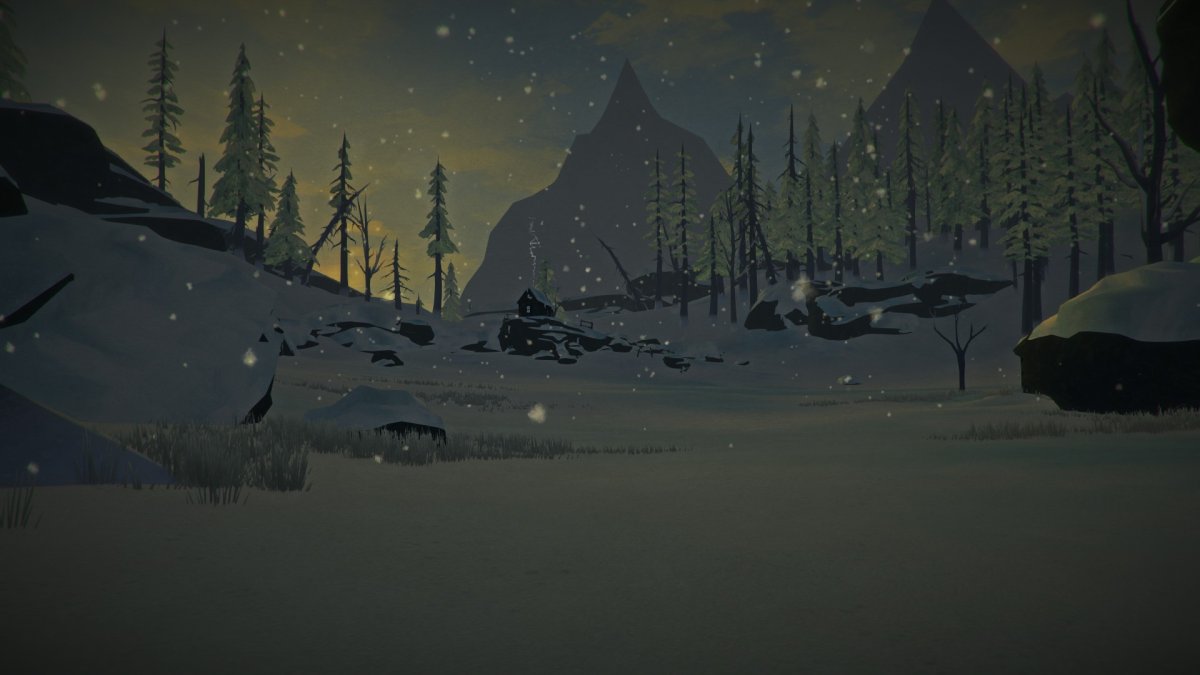 The long Dark ущелье
