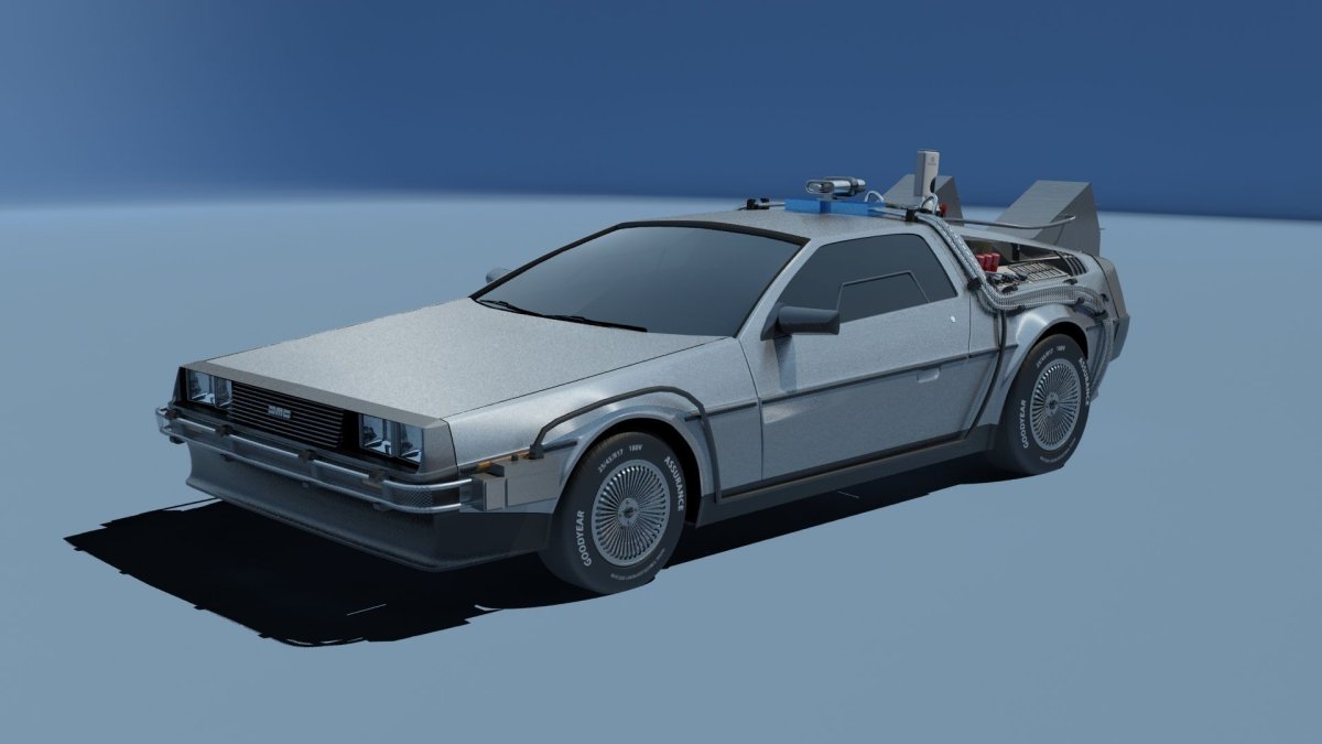 DELOREAN DMC-12 back to the Future