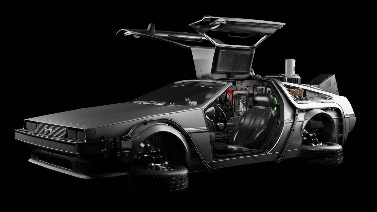 DELOREAN DMC-12 назад в будущее