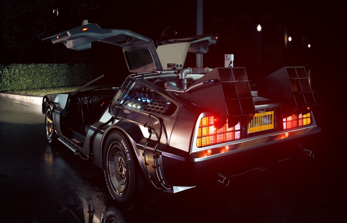 Делориан ДМС 12 назад в будущее