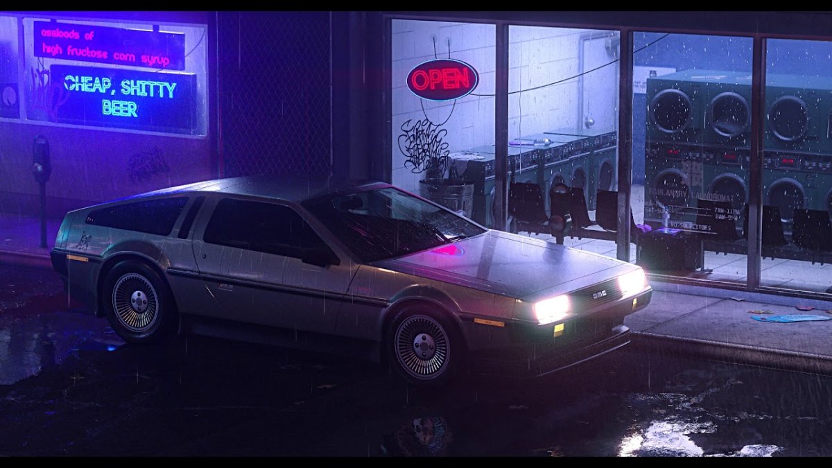 DELOREAN DMC-12 back to the Future