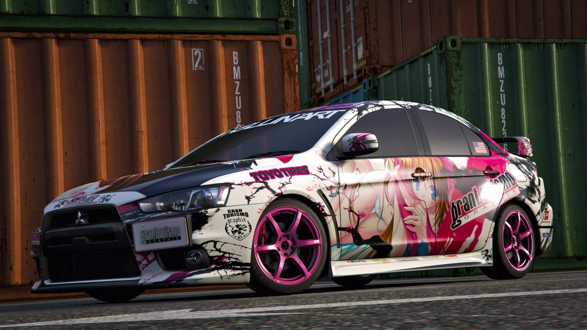 Mitsubishi Lancer Evolution x Itasha