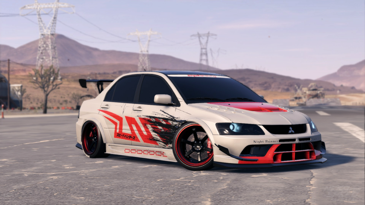 Mitsubishi Lancer Evolution 9 винил