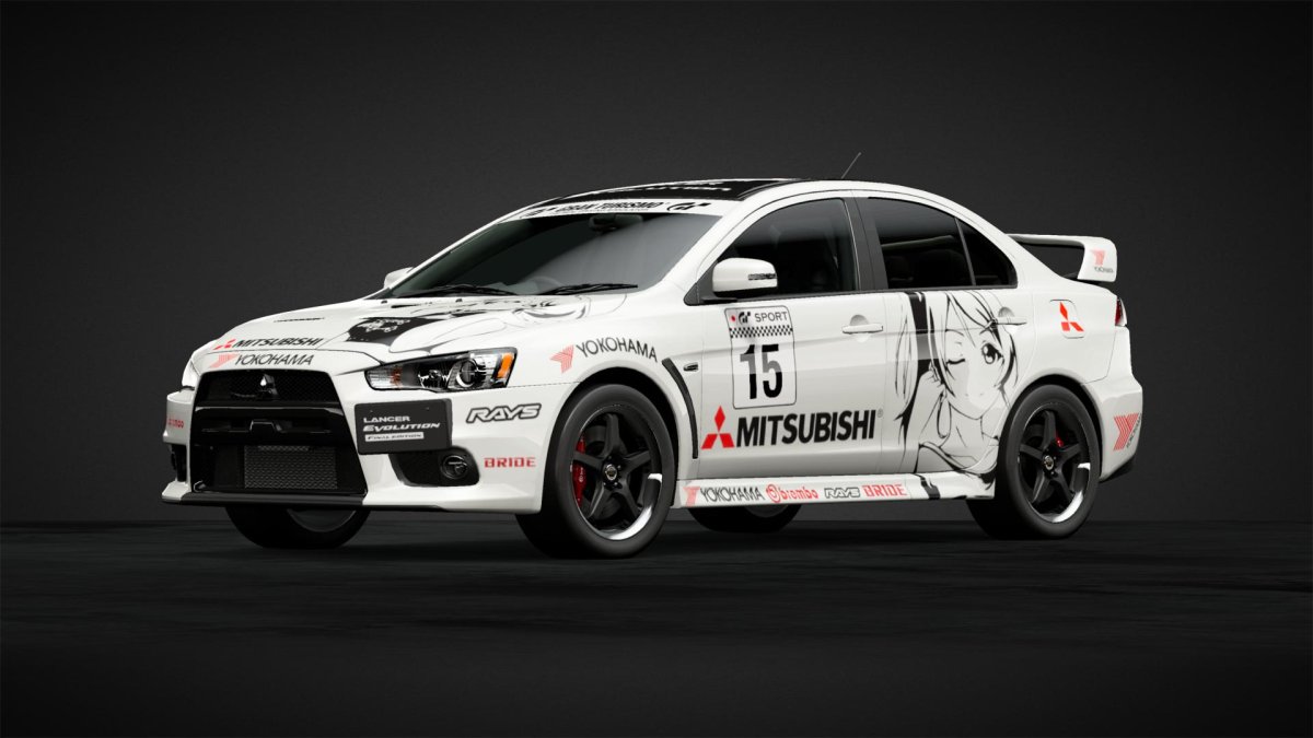 Mitsubishi Lancer EVO X livery