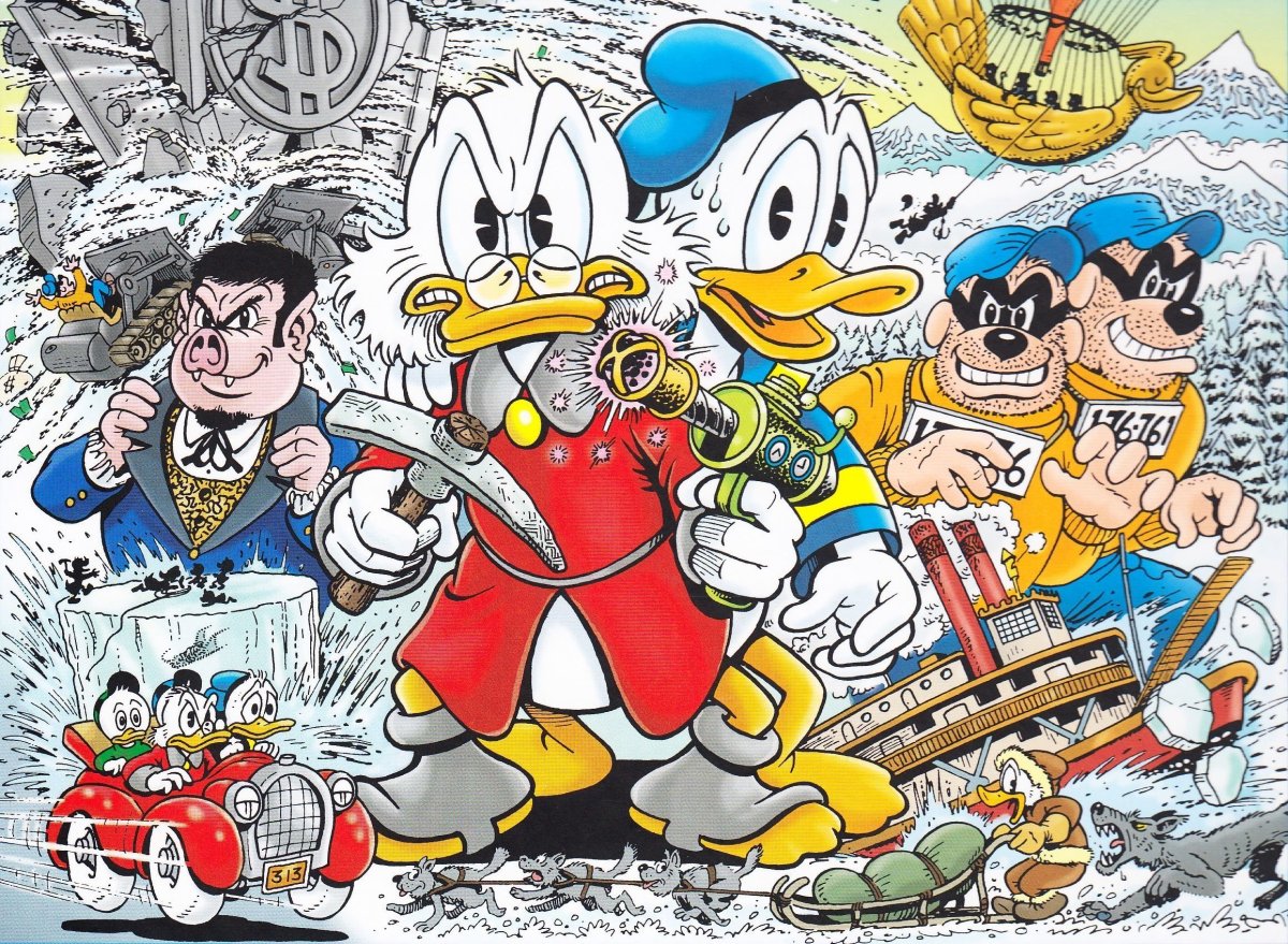 Картина Скрудж MCDUCK