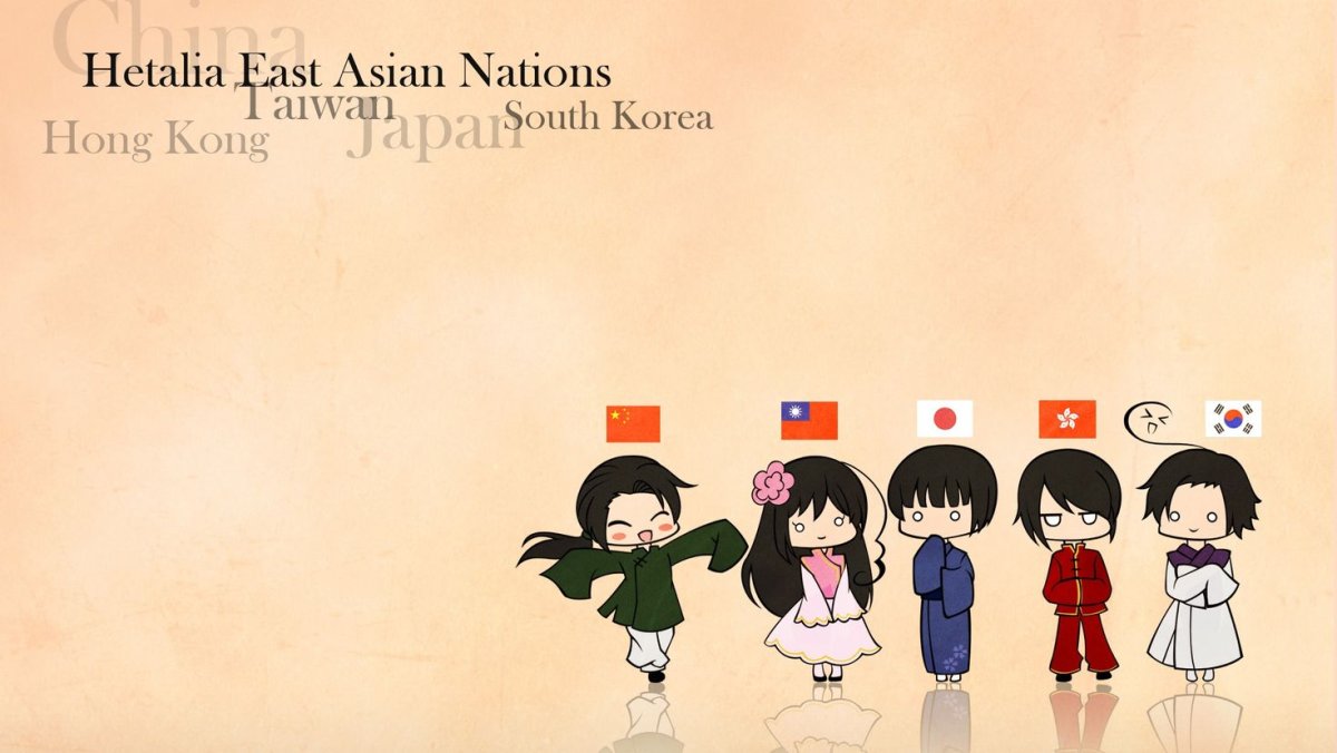 Обои с корейскими надписями