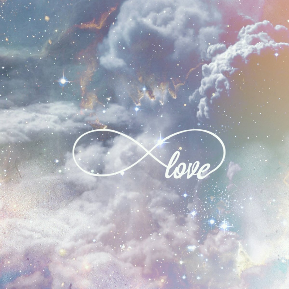 Знак бесконечности на фоне