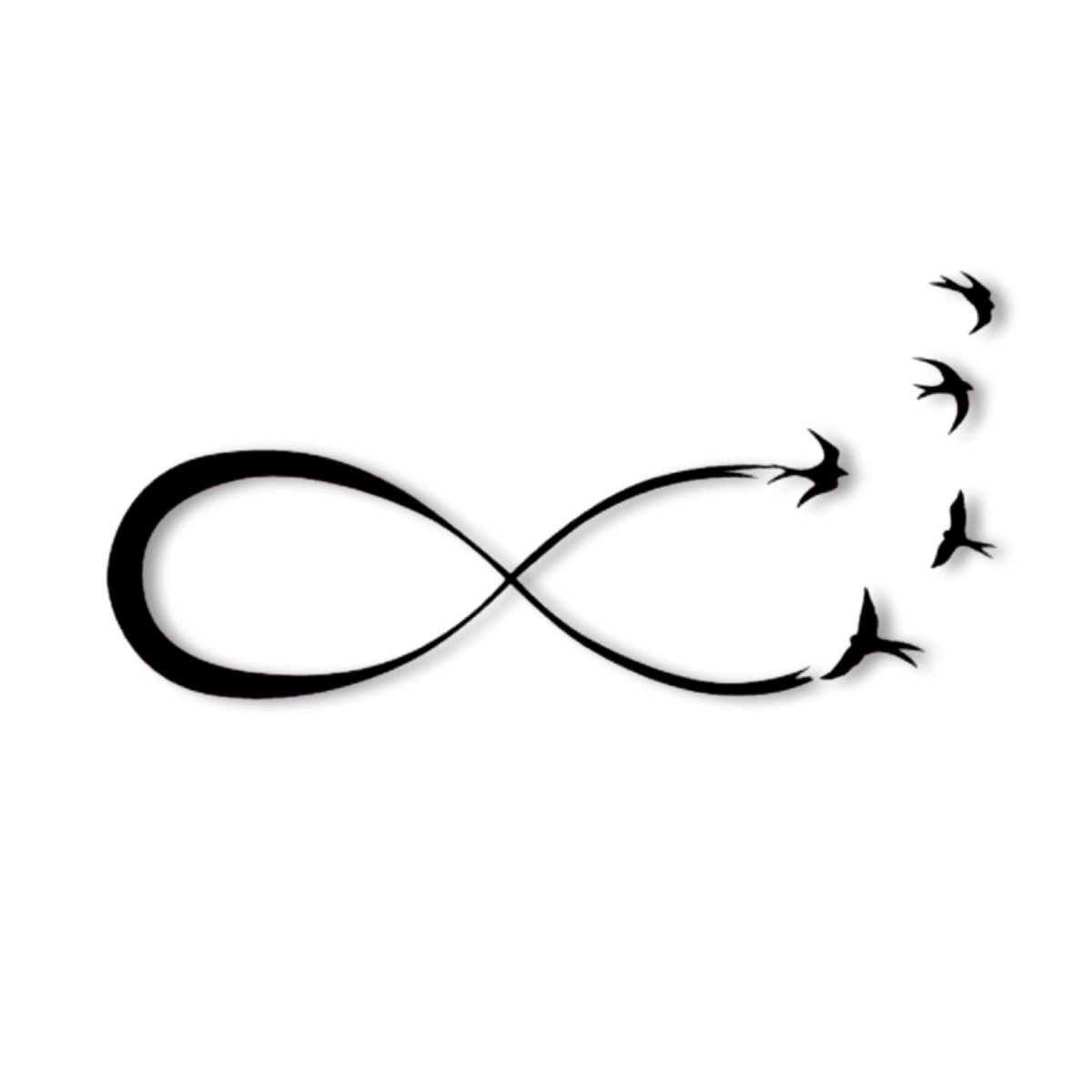 Бесконечность тату эскиз