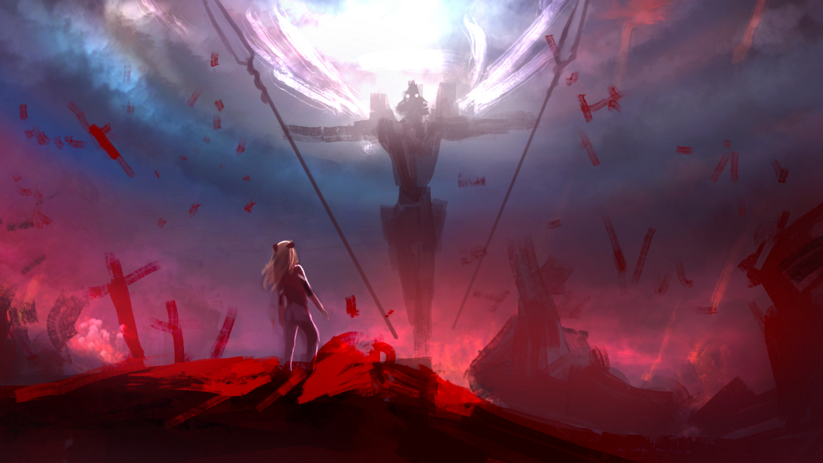 Евангелион арт 4к