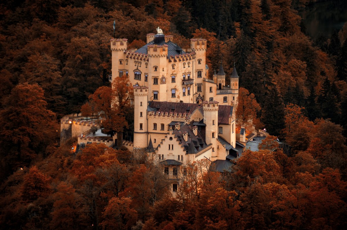 Хоэншвангау Германия Бавария