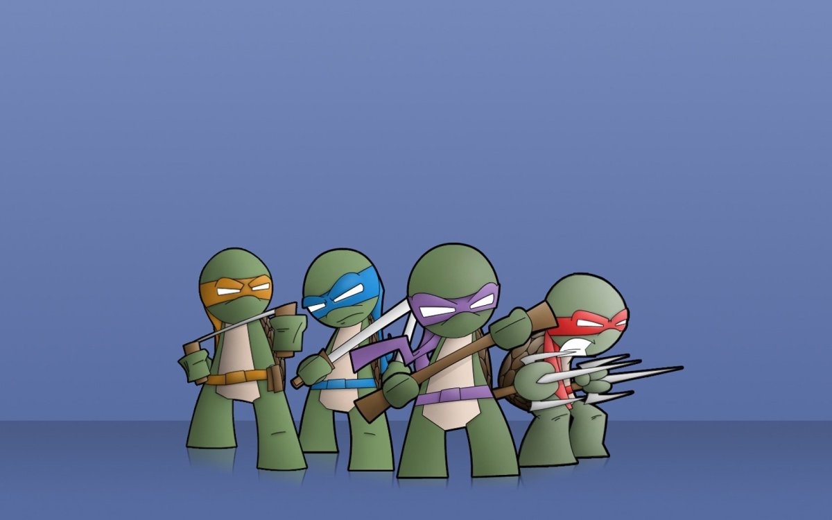 Черепашки ниндзя обои на рабочий стол